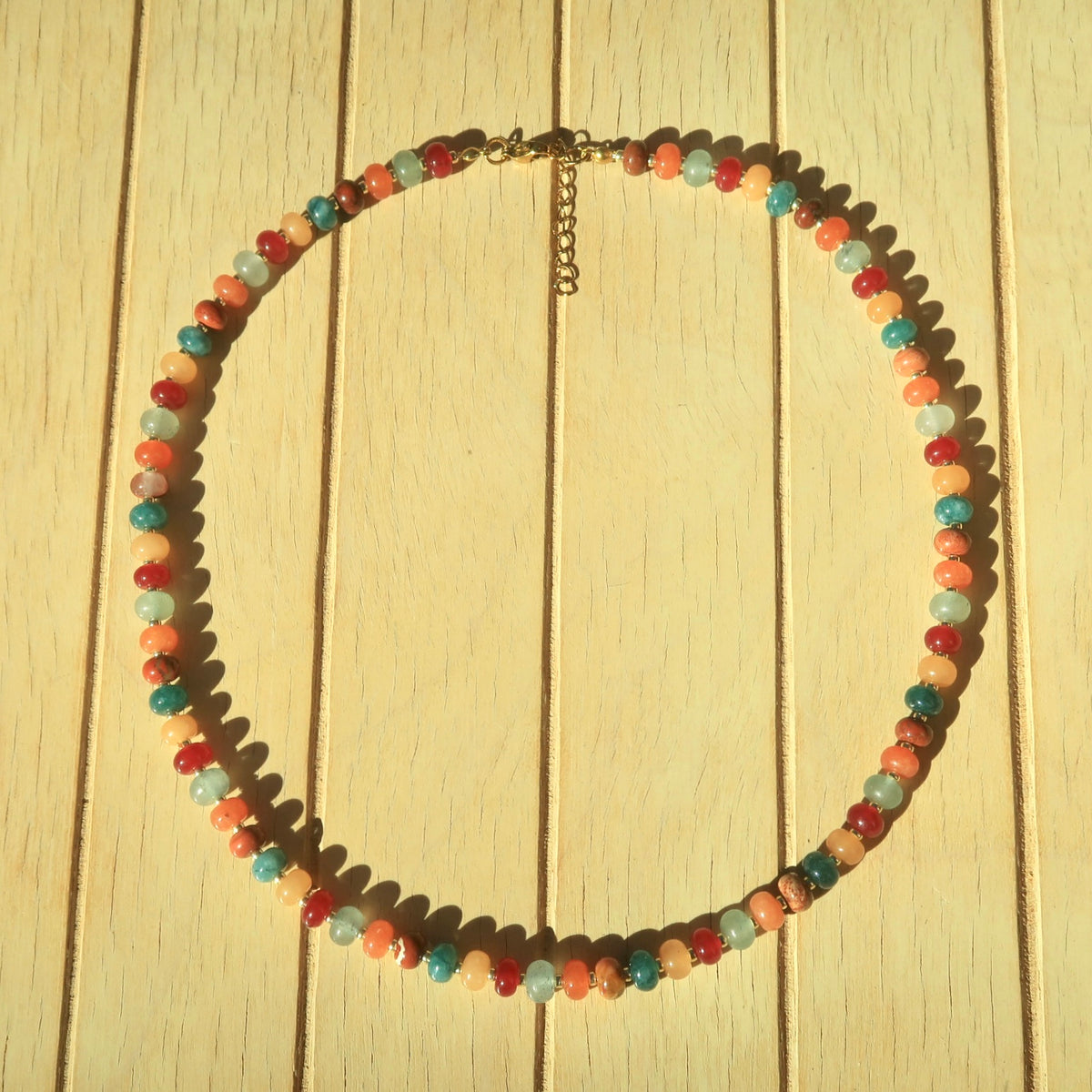 Autumn Sky - Gemstone Necklace