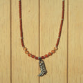 Silver Cowboy - Gemstone Necklace