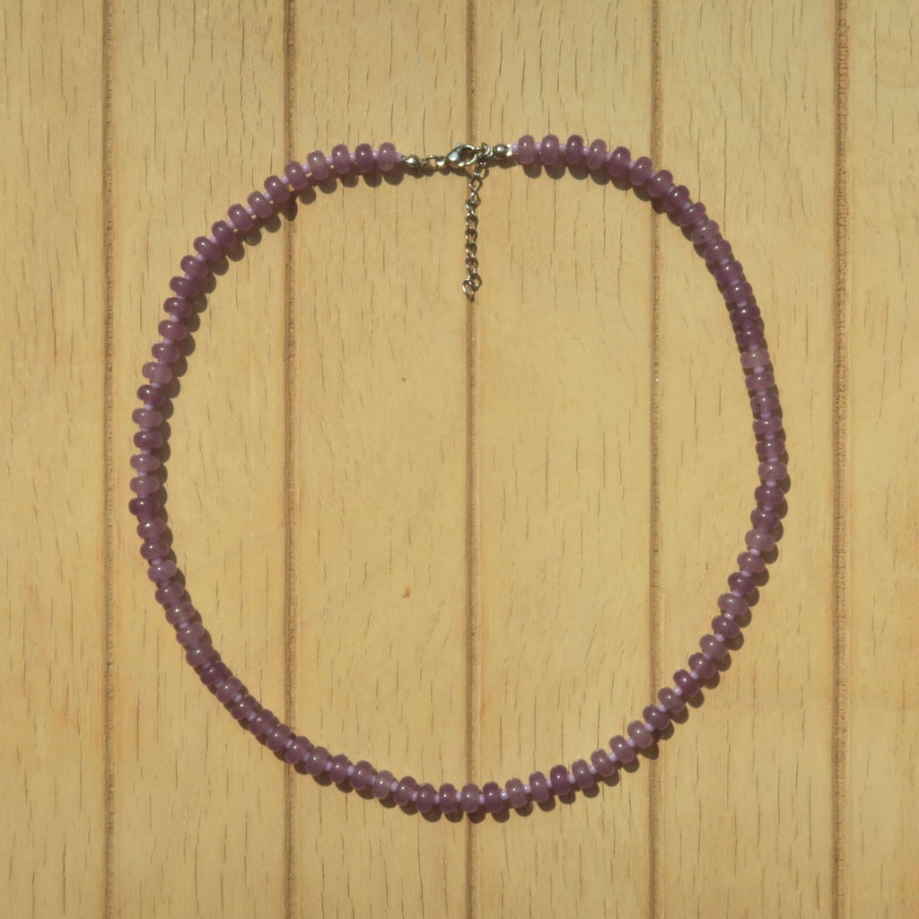 Deep Purple - Gemstone Necklace