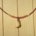 Golden Cowboy - Gemstone Necklace