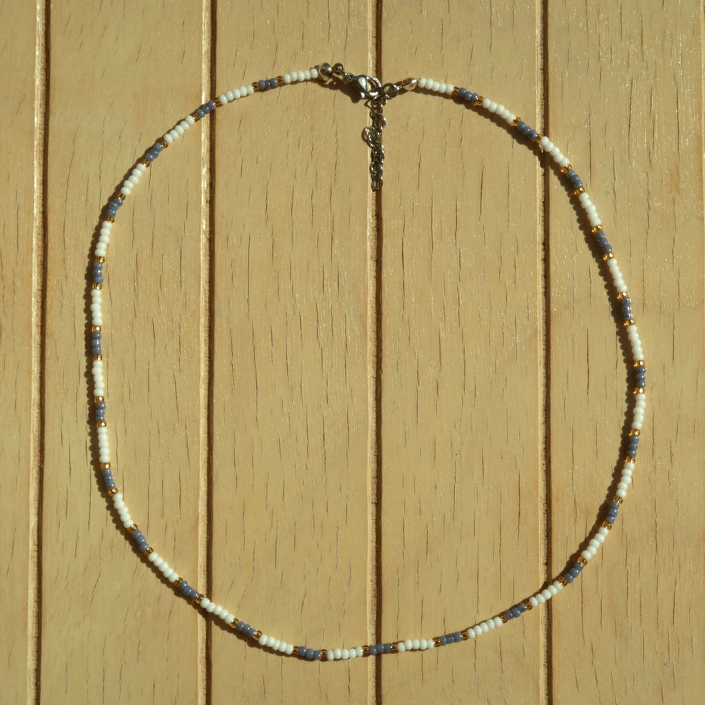 Lavender Stripe - Necklace