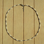 Lavender Stripe - Necklace
