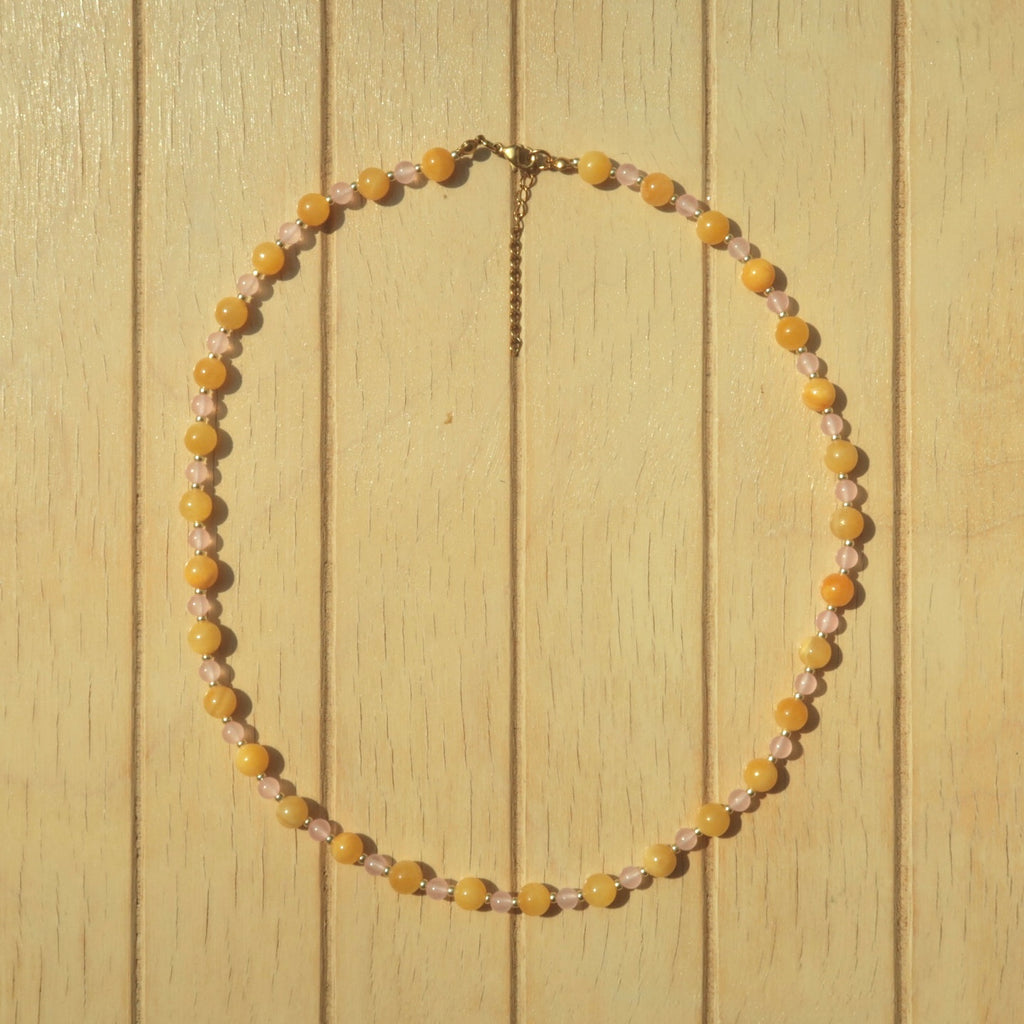Pink Lemonade - Gemstone Necklace