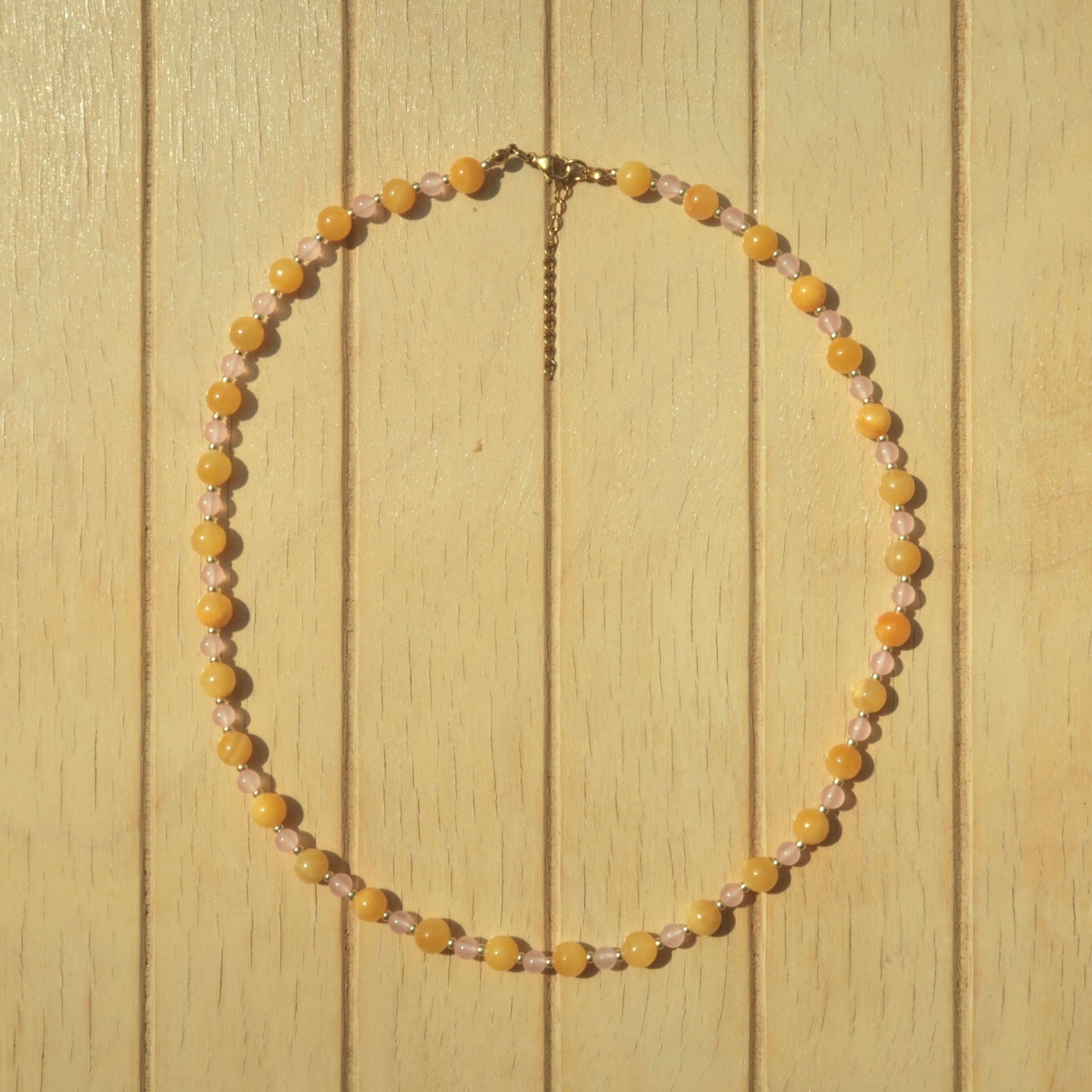 Pink Lemonade - Gemstone Necklace