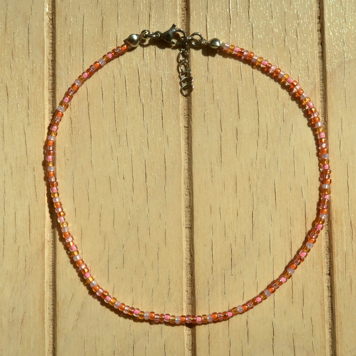 Peach - Anklet