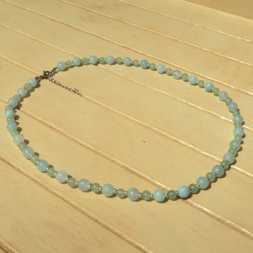Aquamarine - Gemstone Necklace