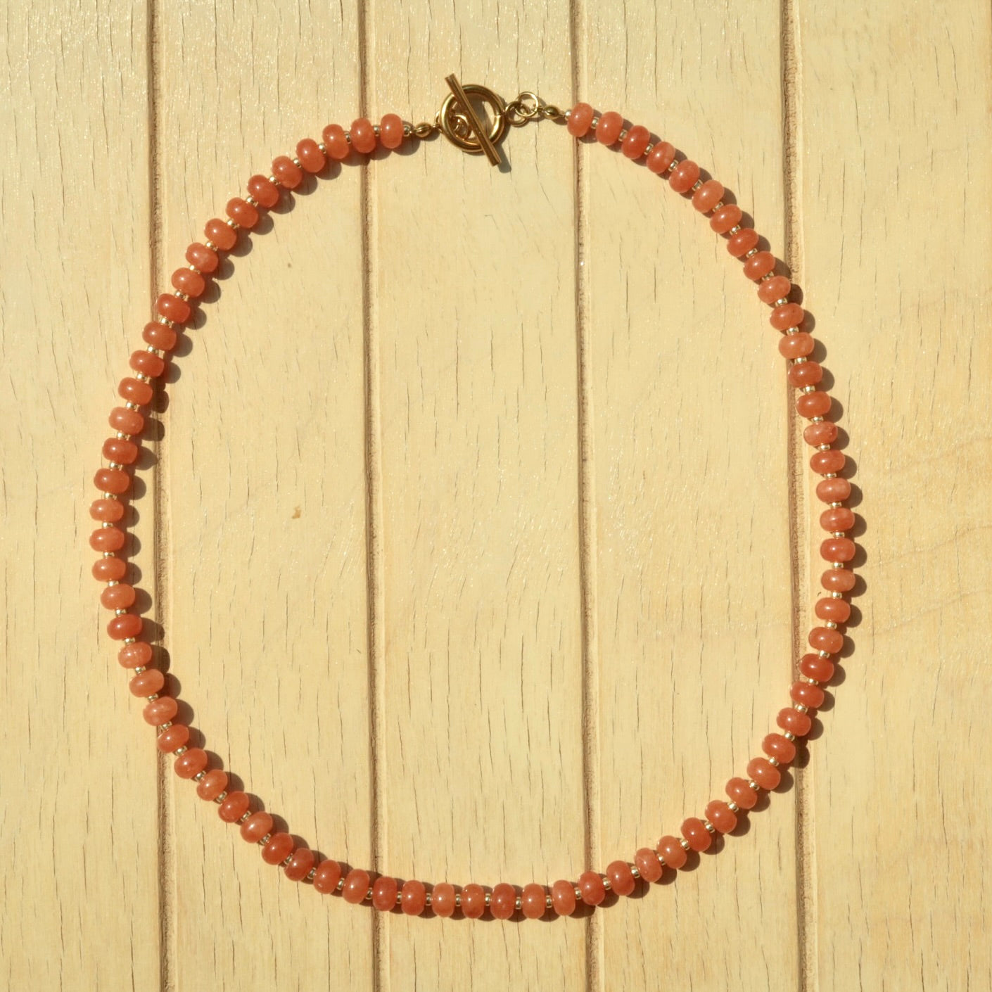 Orange - Gemstone Necklace