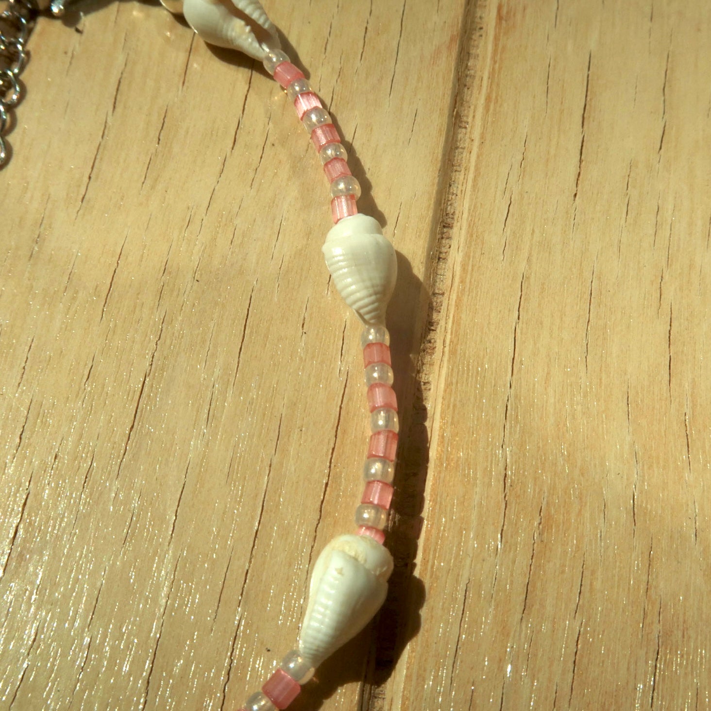 Coral Shell - Anklet