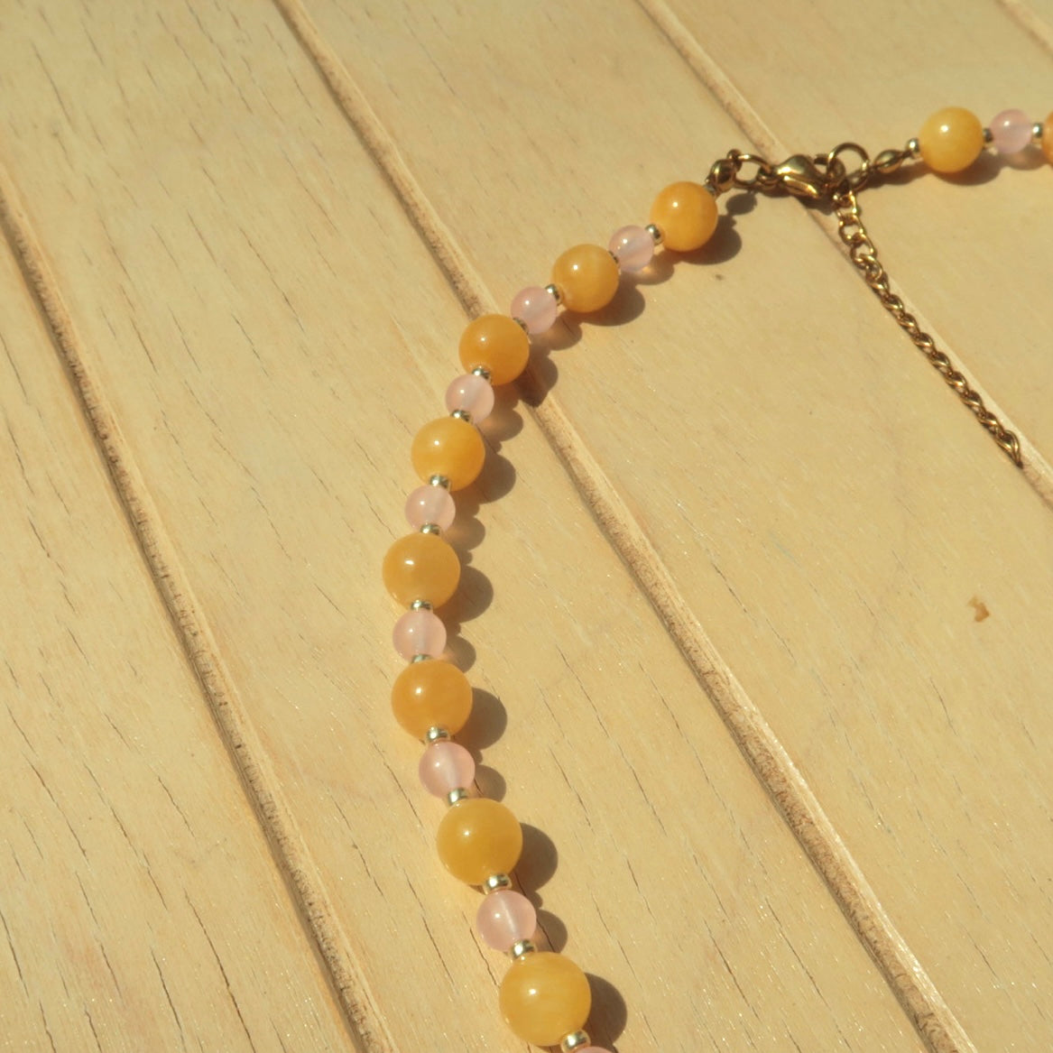 Pink Lemonade - Gemstone Necklace