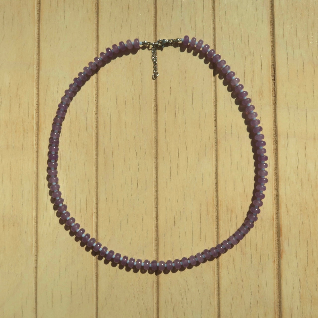 Plum - Gemstone Necklace
