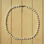 Silver Chunky Pearl - Necklace