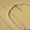 Gold Chunky Pearl - Necklace