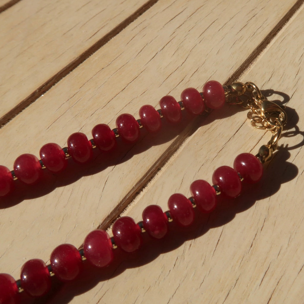 Ruby - Gemstone Necklace