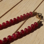 Ruby - Gemstone Necklace