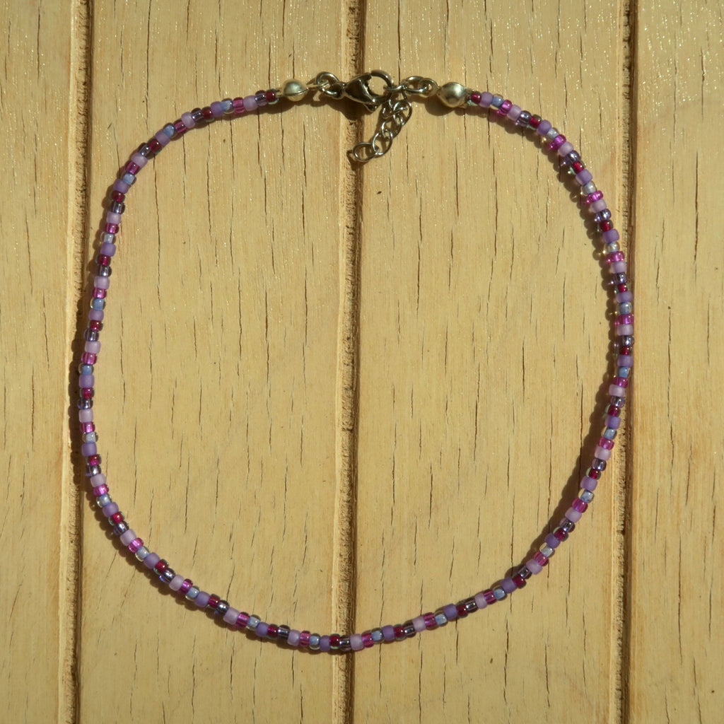 Amethyst - Anklet