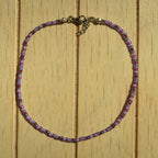Amethyst - Anklet