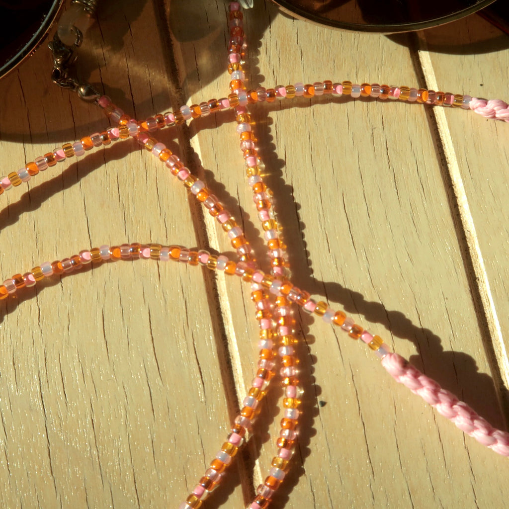 Peach - Sunglass Strap