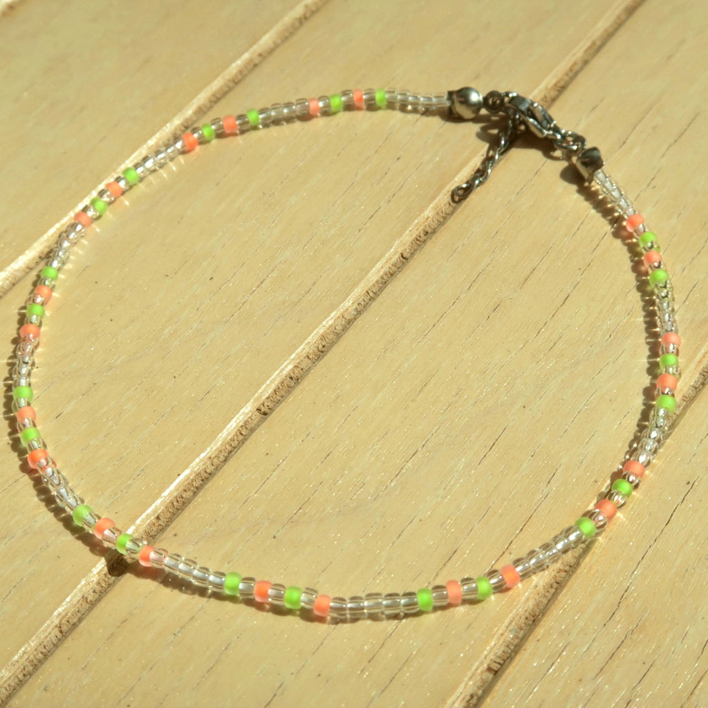 Neon Watermelon - Anklet