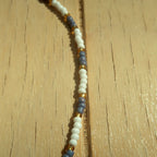 Lavender Stripe - Anklet