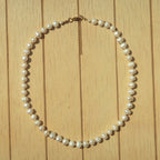 Gold Chunky Pearl - Necklace
