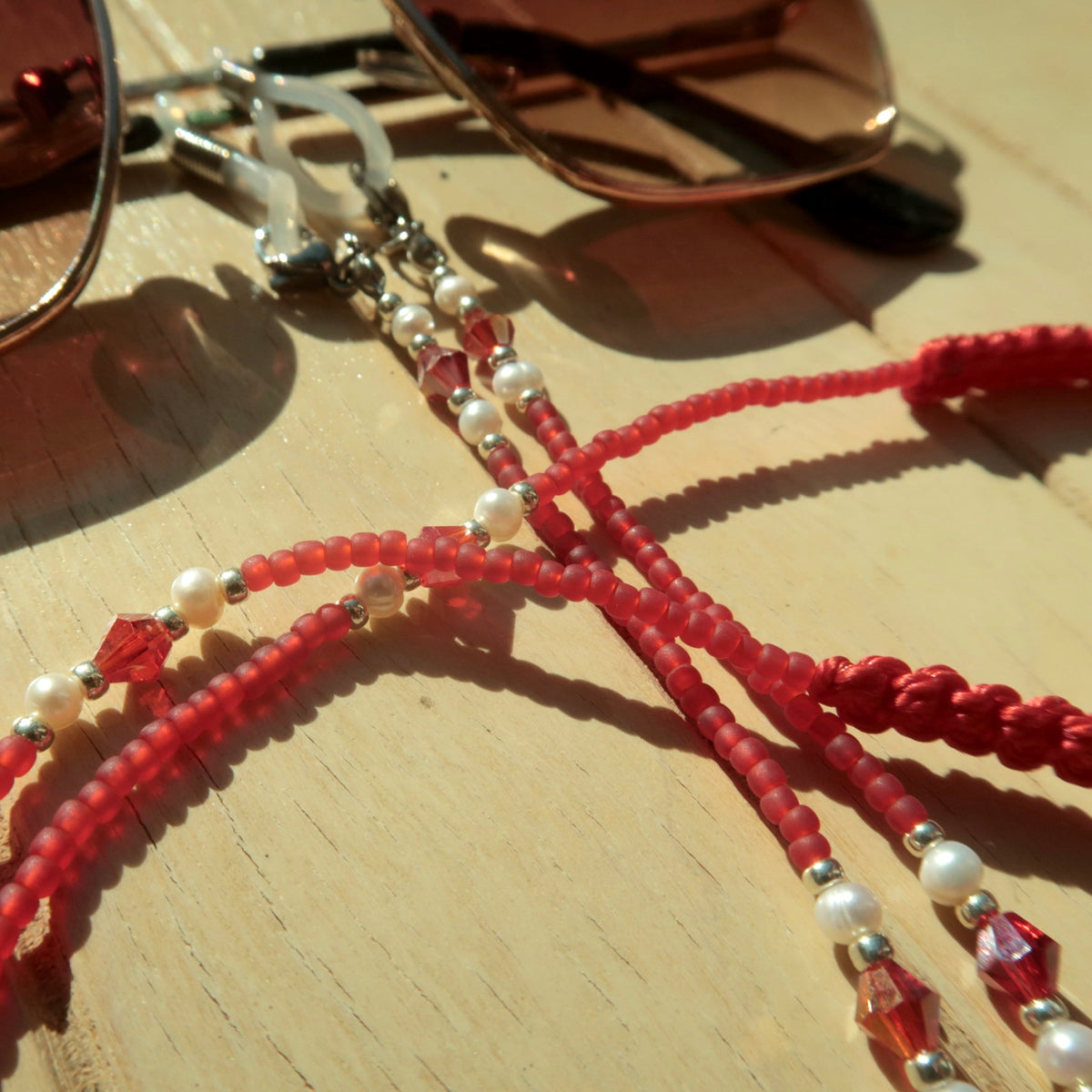 Ruby Pearl - Sunglass Strap