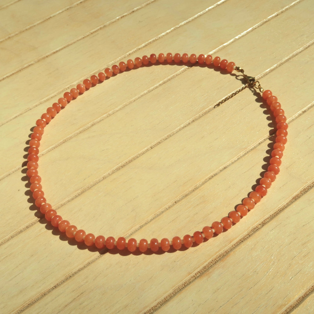 Orangsicle - Gemstone Necklace