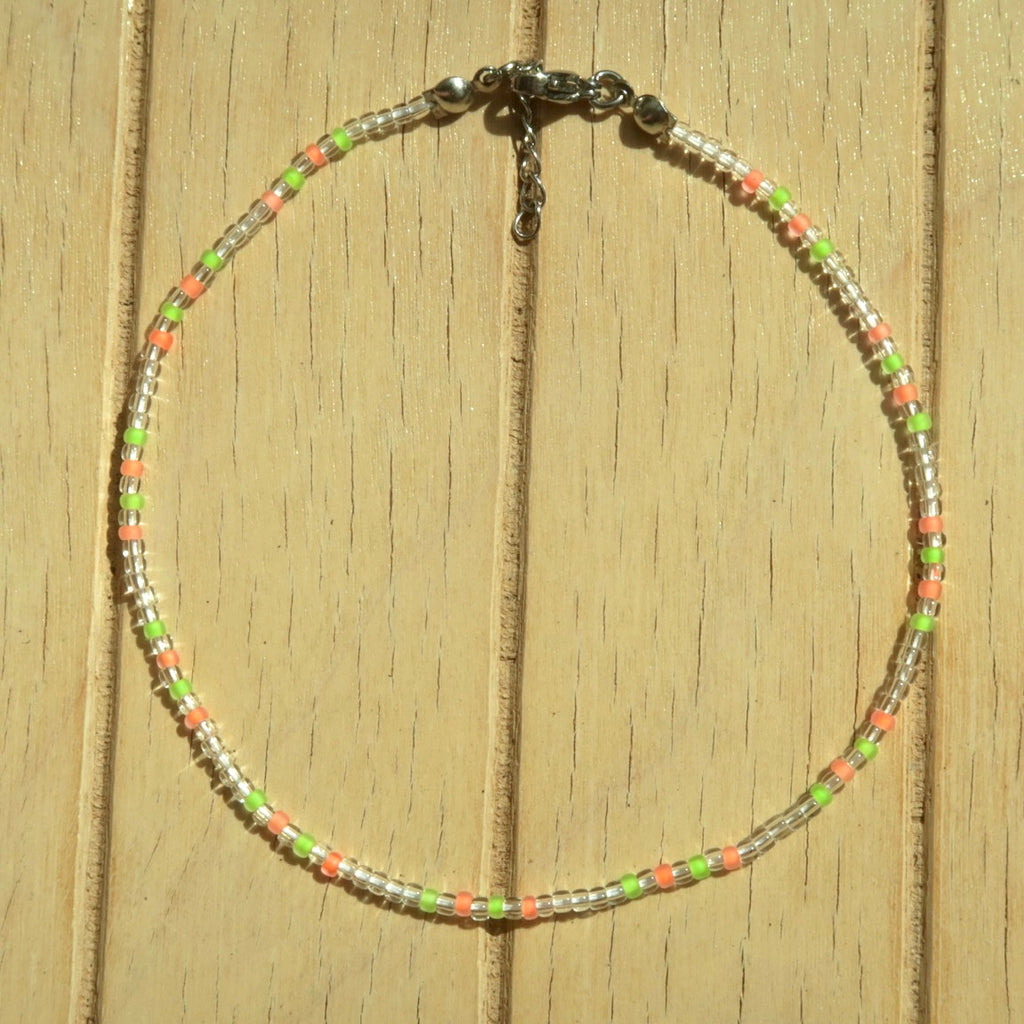 Neon Watermelon - Anklet
