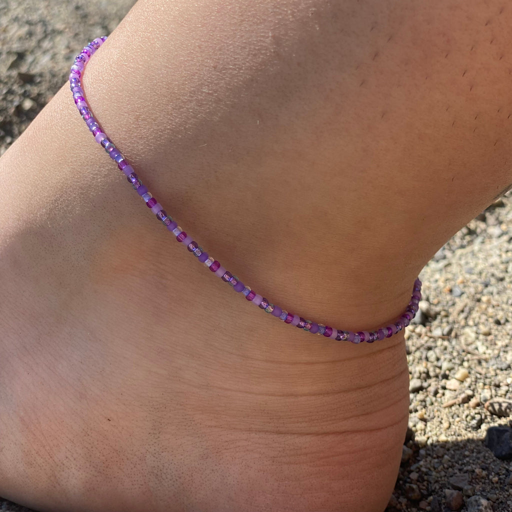 Amethyst - Anklet