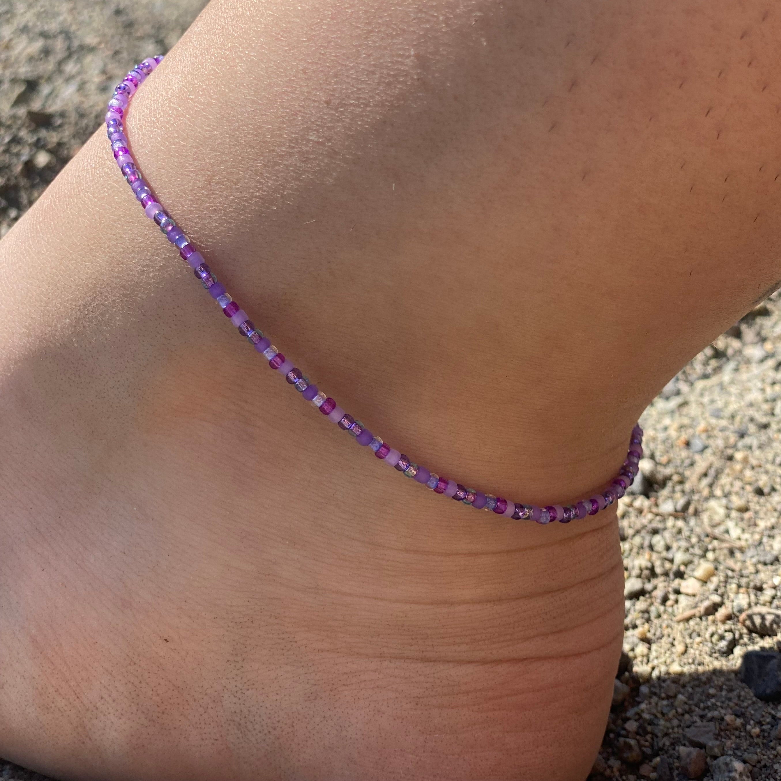 Amethyst - Anklet