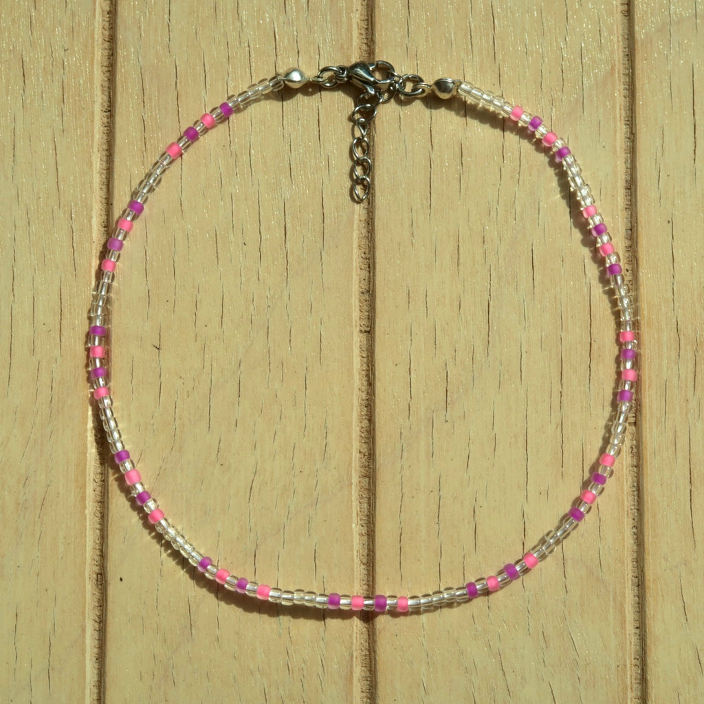 Neon Magenta - Anklet