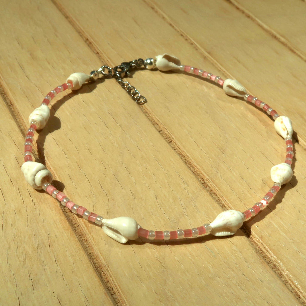 Coral Shell - Anklet