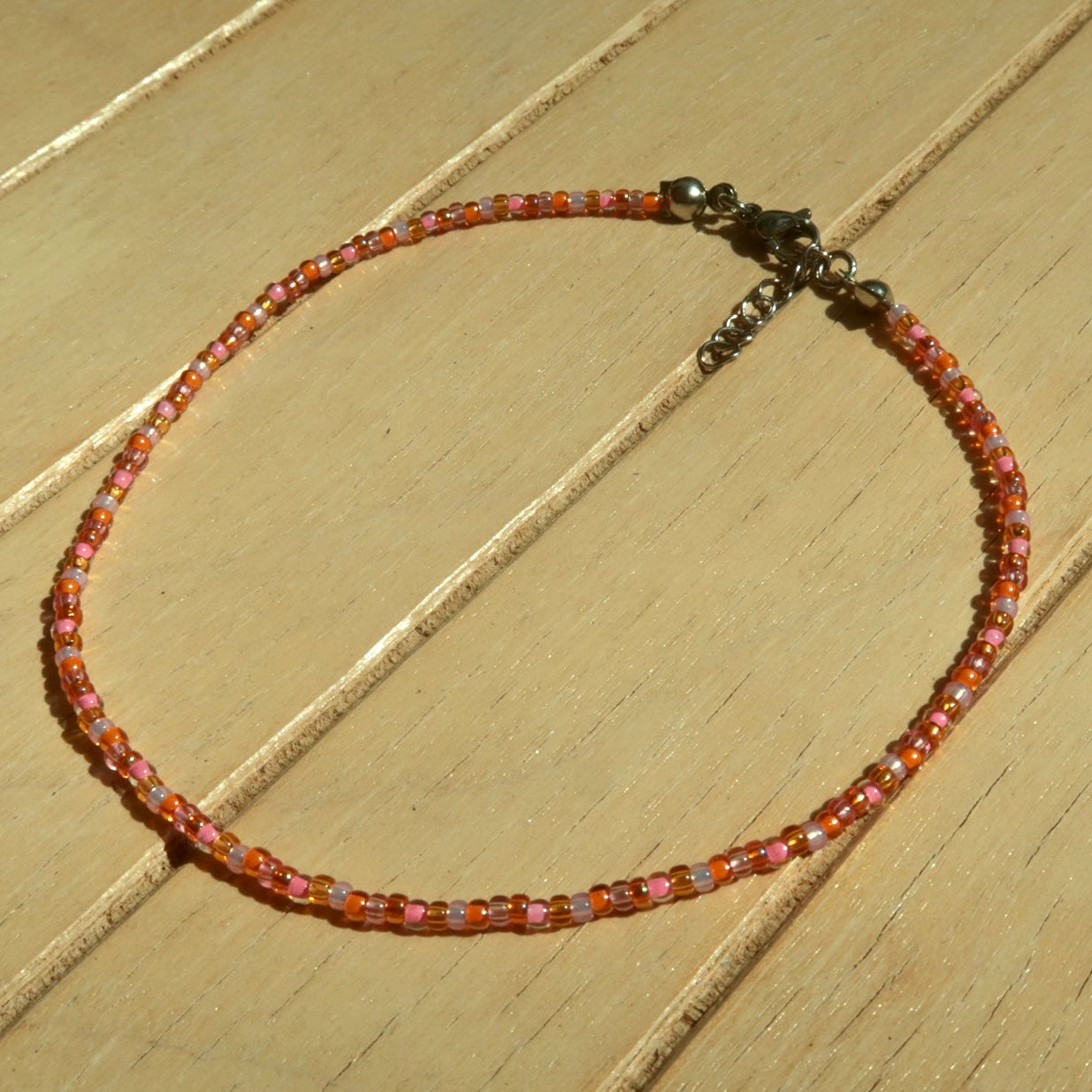 Peach - Anklet