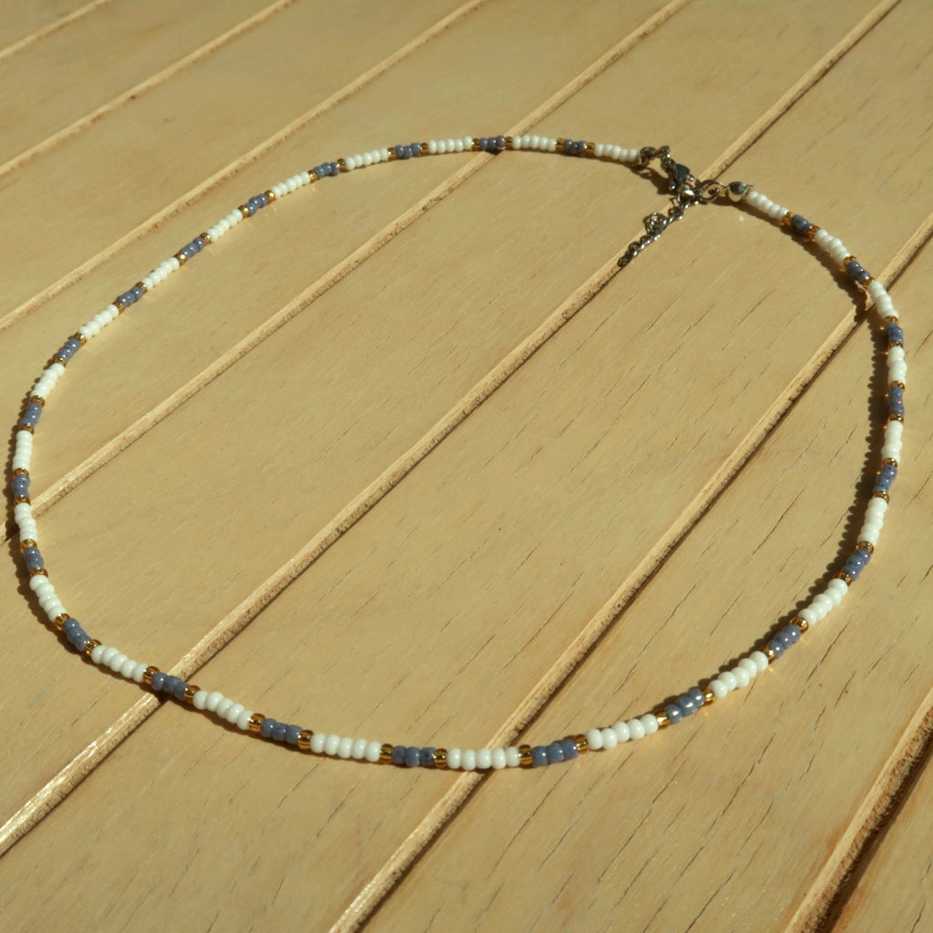 Lavender Stripe - Necklace