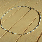 Lavender Stripe - Necklace