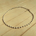 Gold Garnet Pearl - Gemstone Necklace