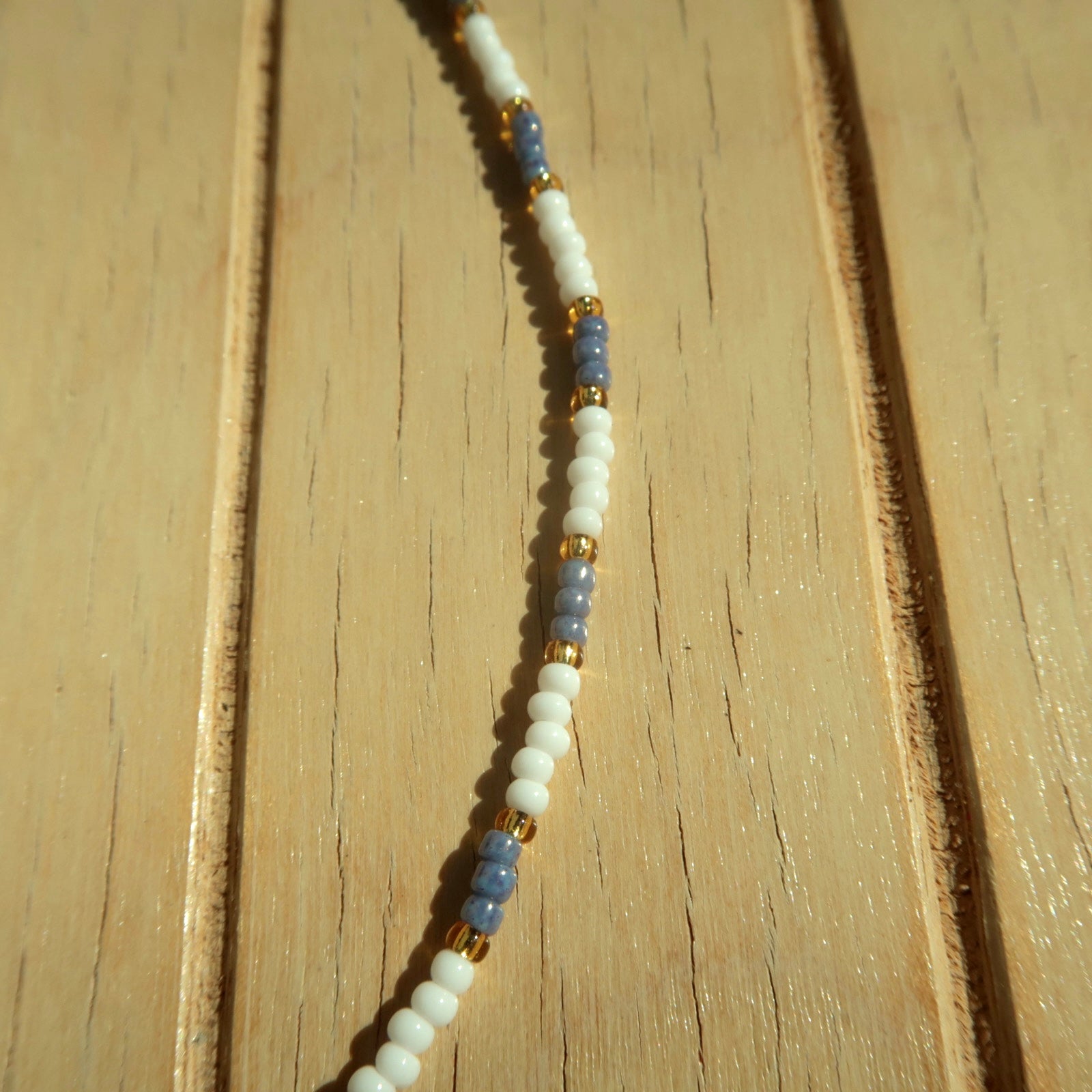 Lavender Stripe - Necklace