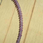 Plum - Gemstone Necklace