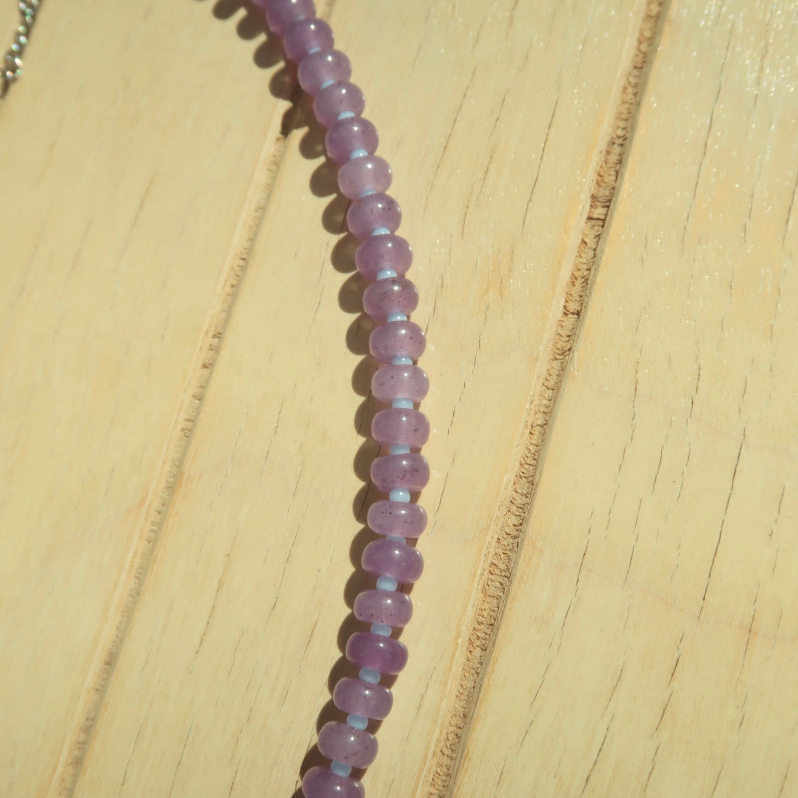 Plum - Gemstone Necklace