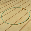 Aqua Sea Gold - Gemstone Necklace