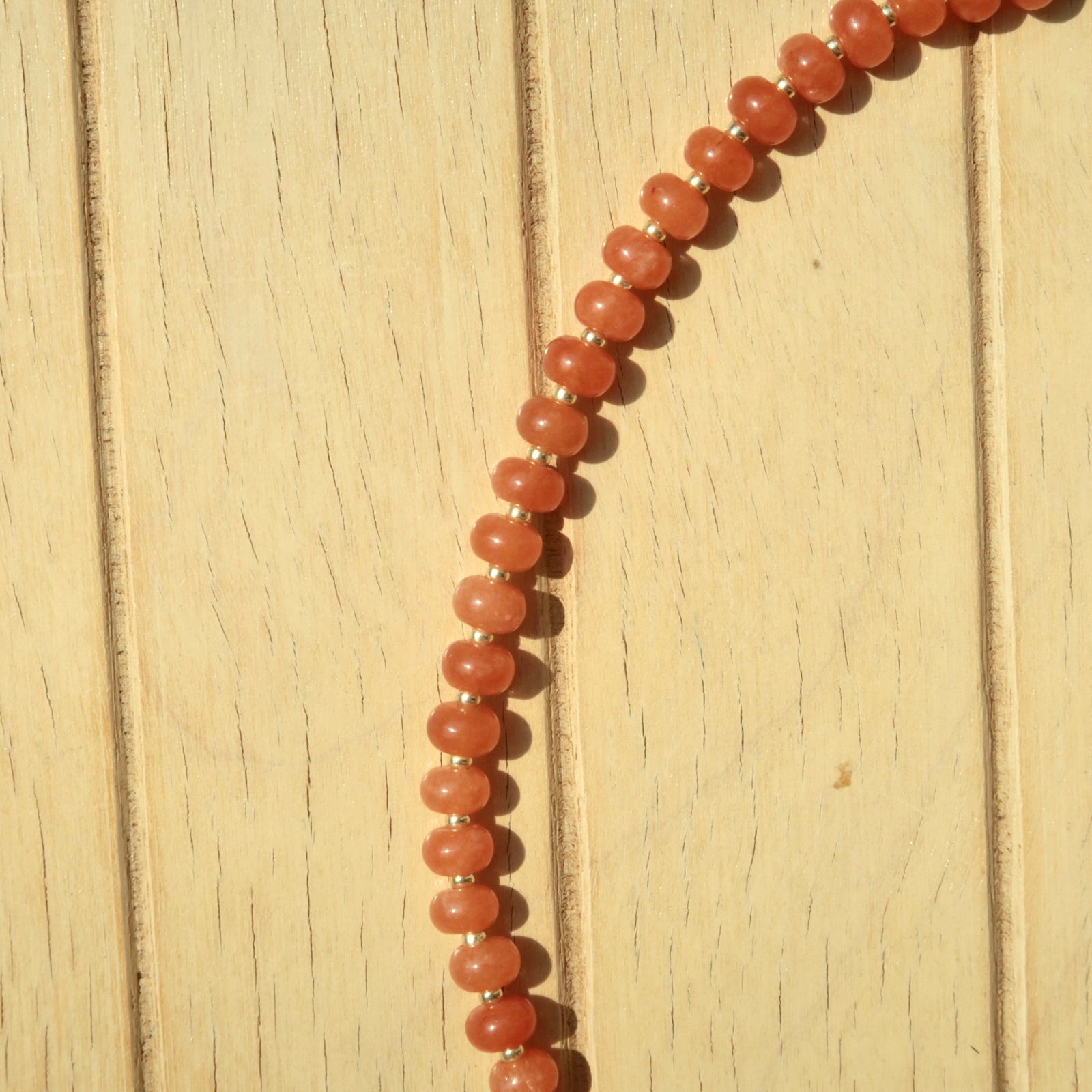 Orange - Gemstone Necklace