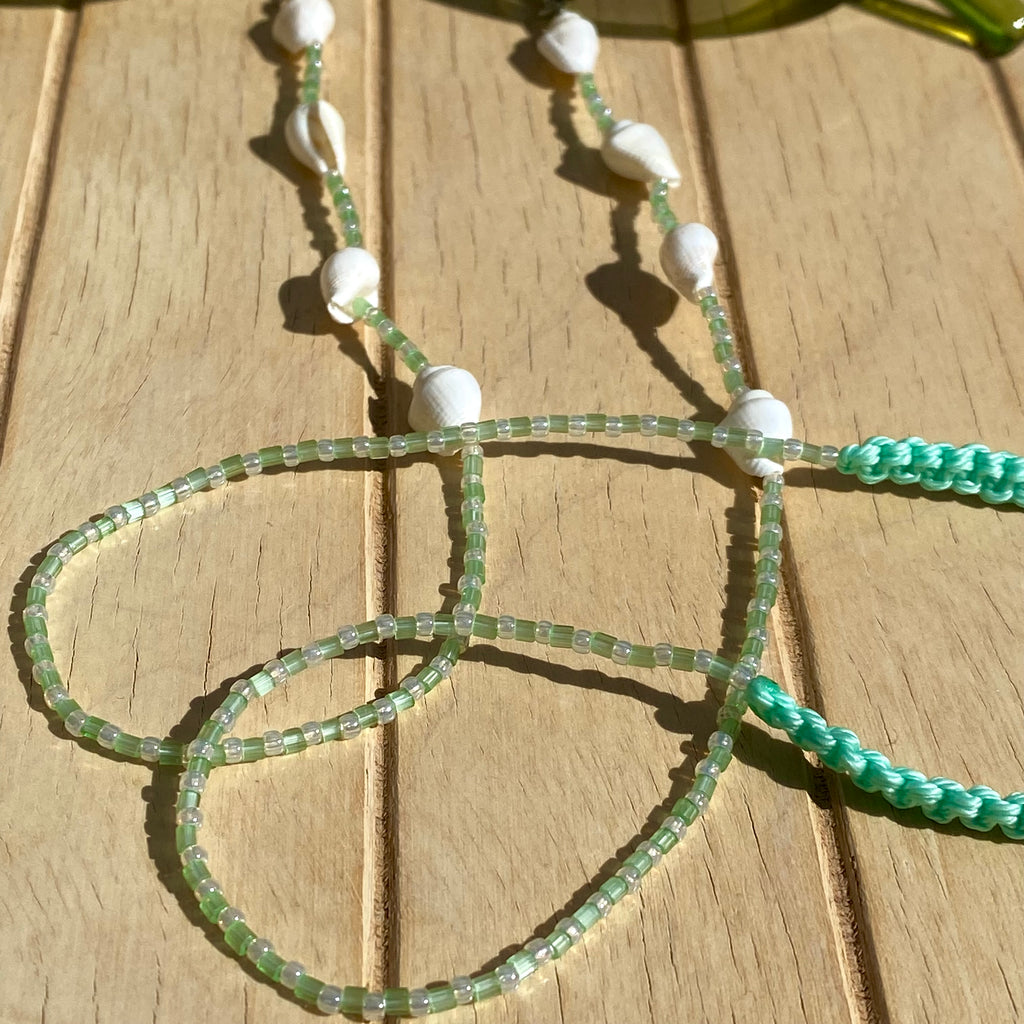 Seafoam Shell - Sunglass Strap