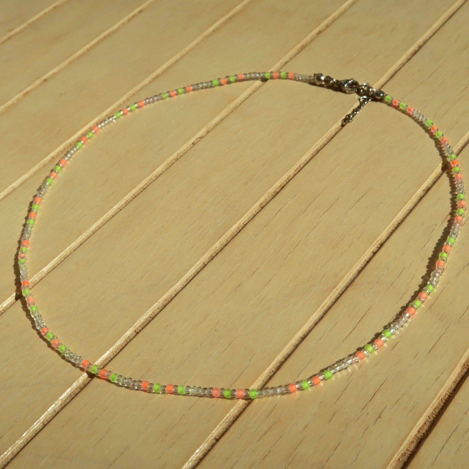 Neon Watermelon - Necklace