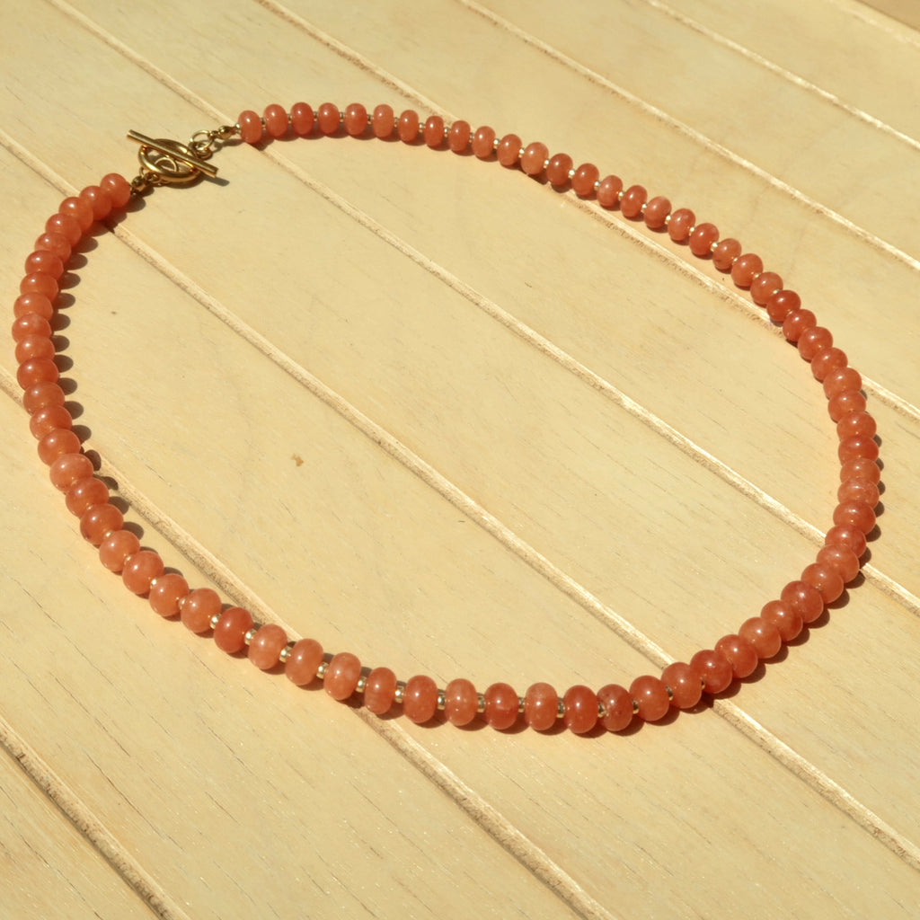 Orange - Gemstone Necklace