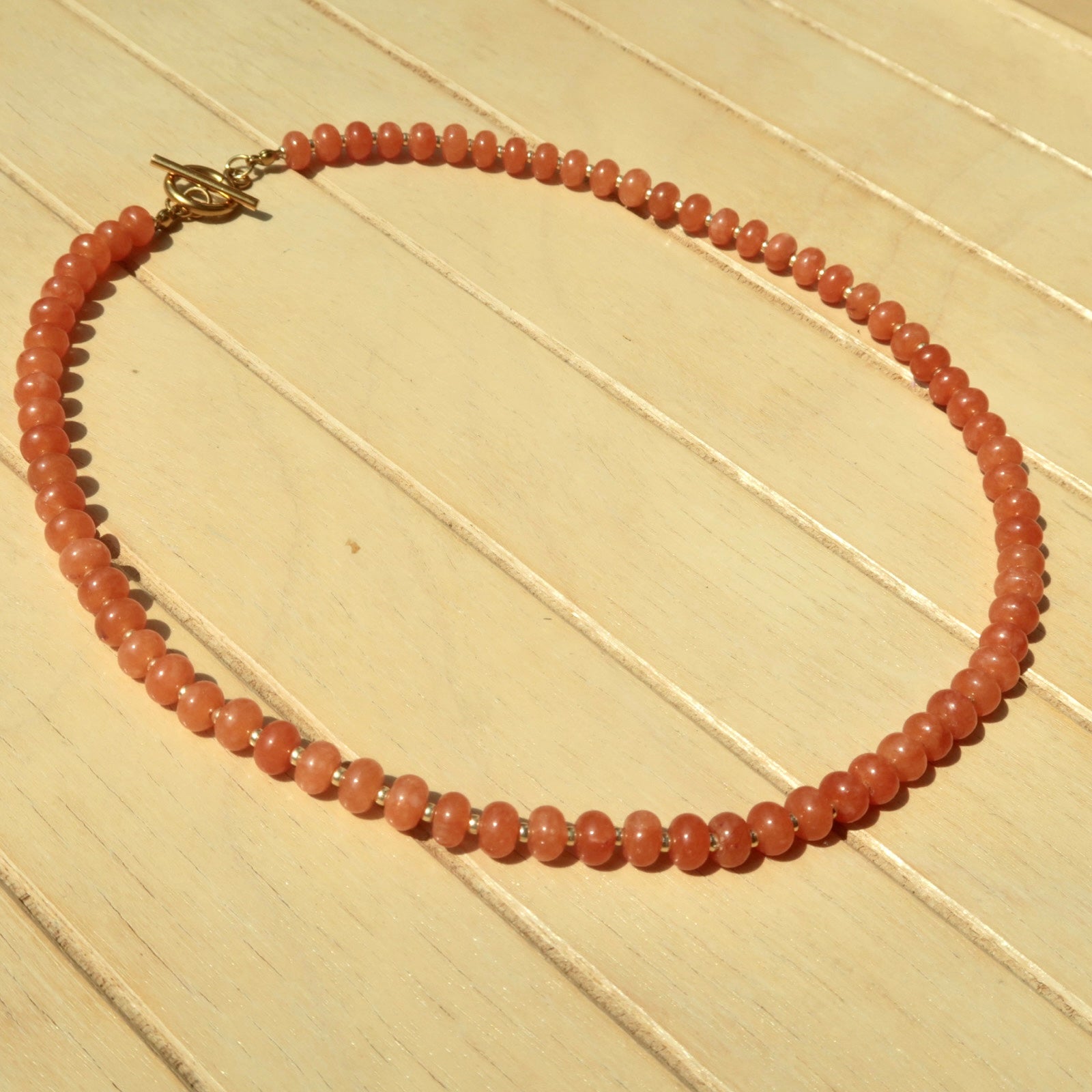 Orange - Gemstone Necklace