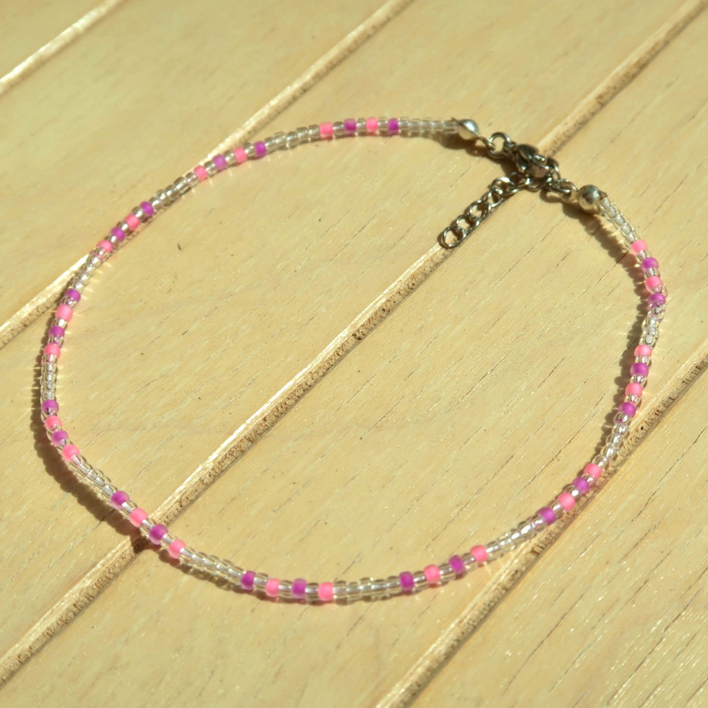 Neon Magenta - Anklet