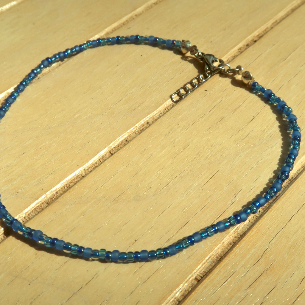 Sapphire - Anklet
