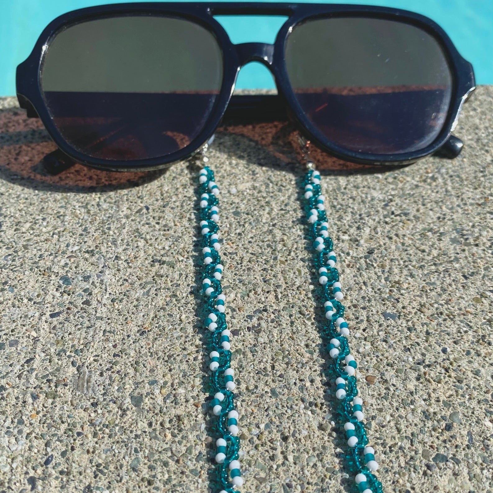 Ocean - Weaved Sunglass Strap