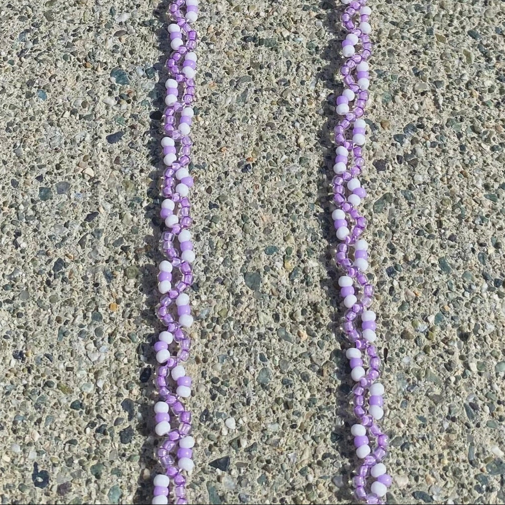 Lavender - Weaved Sunglass Strap